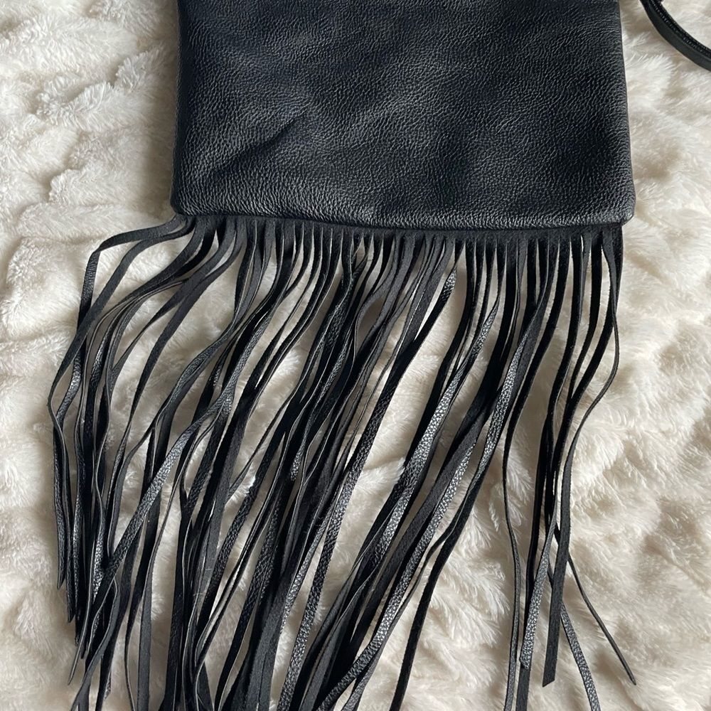 NEW H&M Women's Black Purse with Tassle - Picture 2 of 11